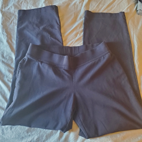 Land's End Black Yoga Pants - Picture 1 of 3